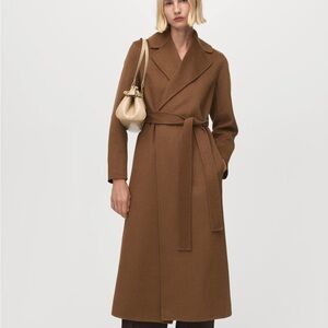 NEW MANGO Women’s Wool Coat